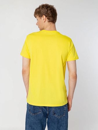 Футболка унисекс T-Bolka 160, желтая, размер XXL v2