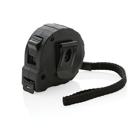 Рулетка из переработанного пластика RCS с кнопкой блокировки, 3м/16 мм