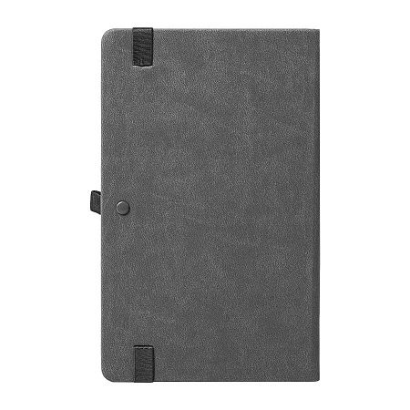 Ежедневник недатированный HAMILTON, A5, темно-серый, кремовый блок