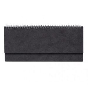 Планинг Alfa Nuba 325*130 мм, темно-серый, недатированный, в твердой обложке