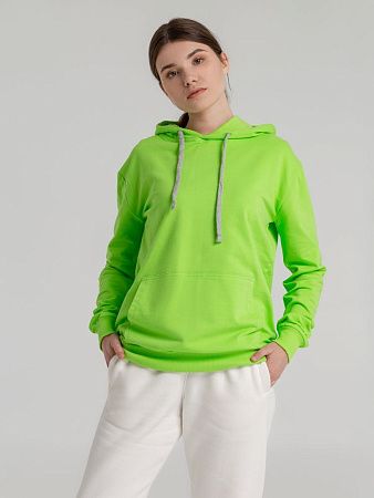 Толстовка с капюшоном Unit Kirenga, зеленое яблоко, размер S