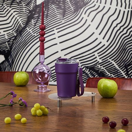 Термокружка вакуумная Monaco, фиолетовая