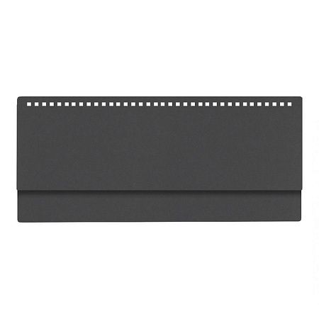 Обложка для планинга c перфорацией Soft, темно-серая