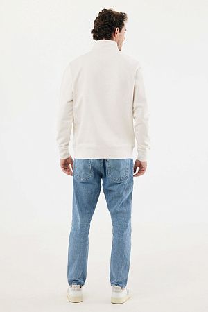 Свитшот на молнии Iqoniq Elgon из переработанного хлопка, 300 г/м²