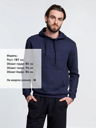 Худи унисекс Phoenix, темно-синее, размер XS