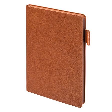 Ежедневник Flexy Asstra Petrus A5, светло-коричневый, недатированный, в гибкой обложке