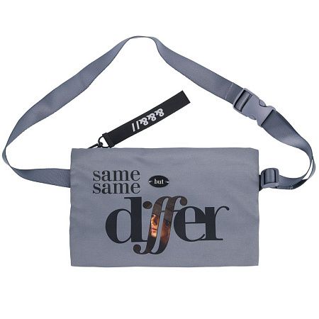 Поясная сумка W2, серая