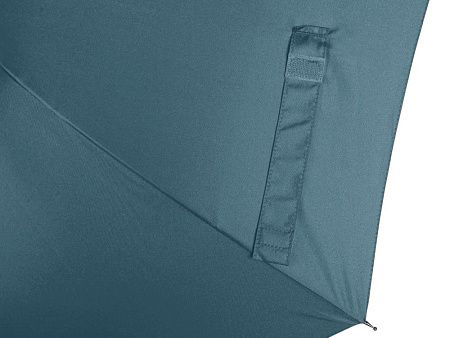 Зонт-трость Reviver с куполом из переработанного пластика