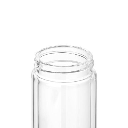 Бутылка стеклянная с двойными стенками Terso, синяя