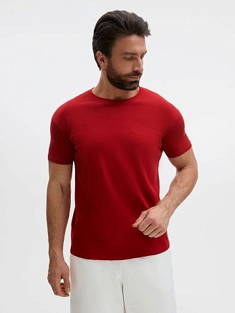 Футболка унисекс Regent 150, вишнево-красная, размер XXL