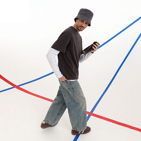 Футболка унисекс RUST NEO, 240 гр., коричневый, размер XS/S