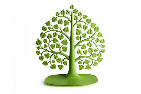 Декоративный органайзер для украшений Bodhi, зеленый 