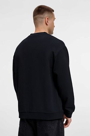 Свитшот унисекс Sinkopa, черный, размер XS/S