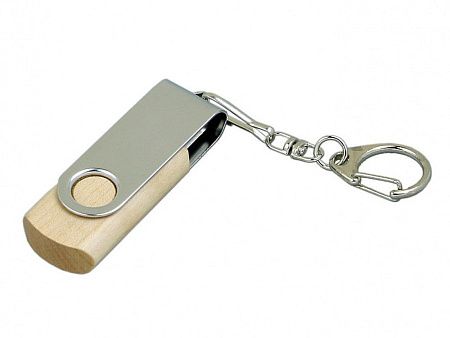 USB 2.0- флешка промо на 32 Гб с поворотным механизмом