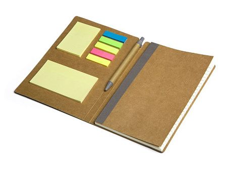 Блокнот А5 «Write and stick» с ручкой и набором стикеров