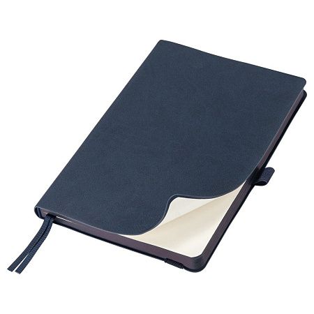 Ежедневник Flexy Line Linen А5, красный/красный, недатированный, в гибкой обложке, с резинкой и петлей для ручки