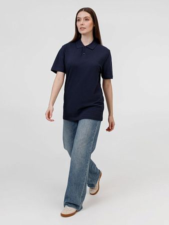 Рубашка поло унисекс Pulse, кобальт (темно-синяя), размер L