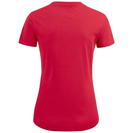 Футболка женская Ladies American U, красная, размер M