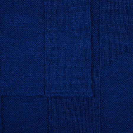 Плед Rombus, темно-синий (кобальт)