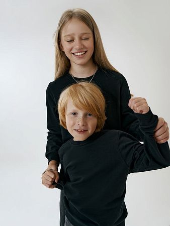 Свитшот детский Toima Kids 2.0, черный, размер 8 лет (118-128 см)