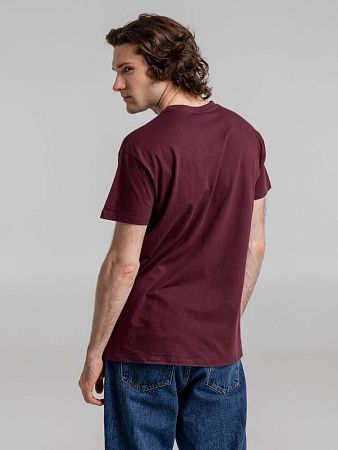 Футболка Imperial 190, бордовая, размер M