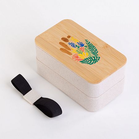 Контейнер для ланча "Natural" с приборами