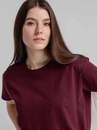 Футболка Imperial 190, бордовая, размер M