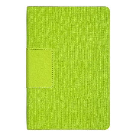 Ежедневник Flexy Stone Ostende А5, салатовый, недатированный, в гибкой обложке