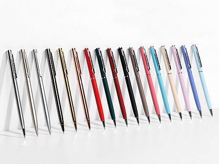 Ручка металлическая шариковая «Palermo», софт-тач