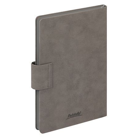 Ежедневник Риц (Ritz) недатированный, серый, твердая обложка