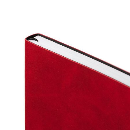 Ежедневник Nubuck Touch, недатированный, красный