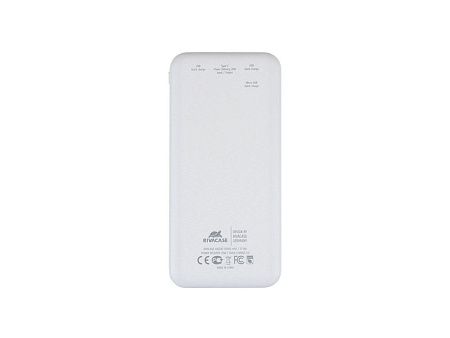 Внешний аккумулятор с дисплеем, 10000 mAh