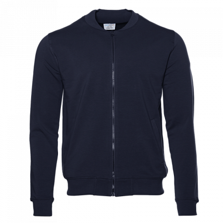 Толстовка унисекс STAN на молнии футер без начёса 245, 65N, Тёмно-синий,  (46)  (46/S)
