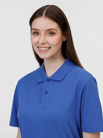 Рубашка поло унисекс Pulse, ярко-синяя (royal), размер S