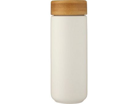 Керамическая кружка «Lumi» с бамбуковой крышкой