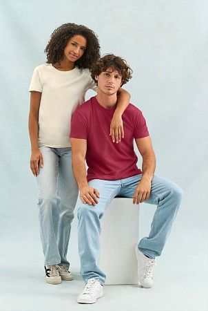 Футболка Imperial 190, красная (бургунди), размер M