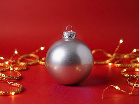  Стеклянный елочный шар «Frozi»