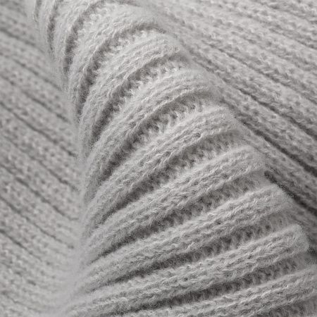 Шарф Форгес (Forges) вязаный, серый