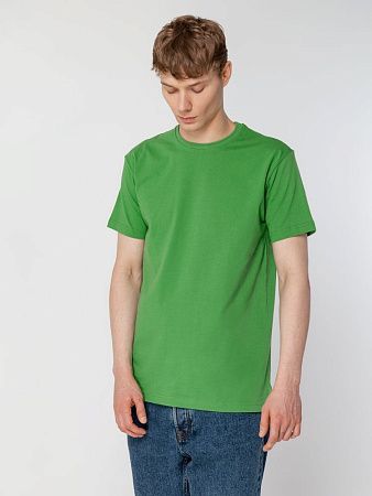 Футболка унисекс T-Bolka 160, ярко-зеленая, размер 4XL