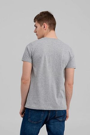 Футболка унисекс T-bolka 160 Original, серый меланж, размер XS