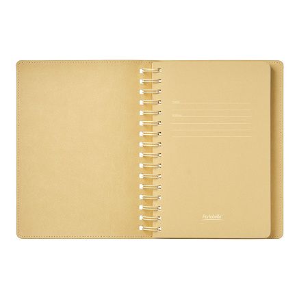 Ежедневник Vista недатированный, красный/бежевый