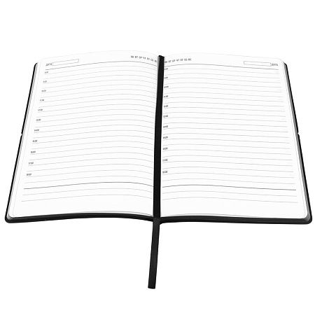 Ежедневник A5 недатированный Massimo в мягком переплёте, темно-зеленый