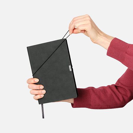 Ежедневник Ин Велюр (In Velour) недатированный, черный