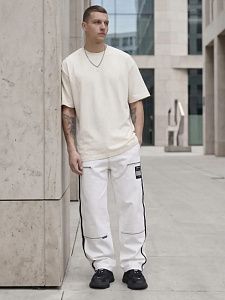 Футболка Oversize Premium 210, белая под нанесение