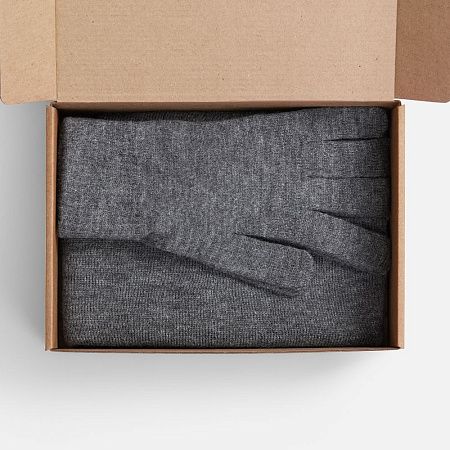 Набор Knit Warm, серый