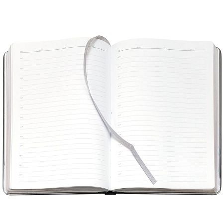 Ежедневник Frame Metal, недатированный, черный