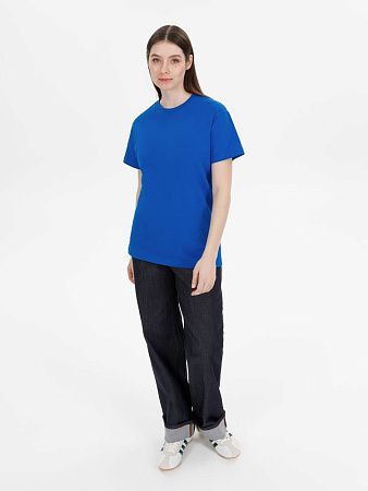 Футболка унисекс T-Bolka 180, ярко-синяя, размер XS v2