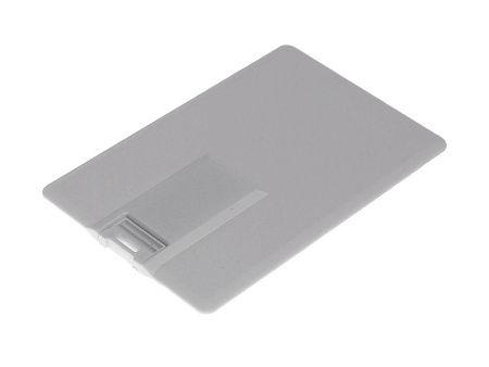 USB 3.0- флешка на 64 Гб в виде визитки, с раскладным чипом