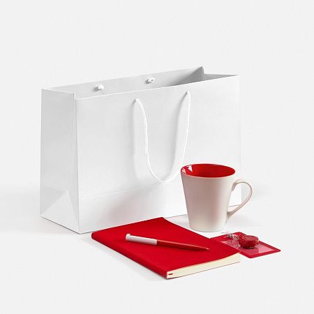 Набор Flat White, красный