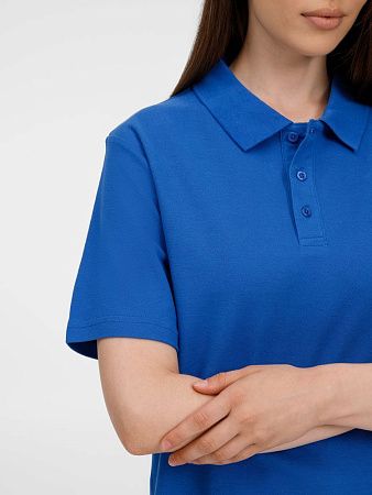 Рубашка поло унисекс Tervise, ярко-синяя, размер S